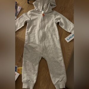 NWT Carter's Thanksgiving Zip-Up Jumpsuit 12 Months